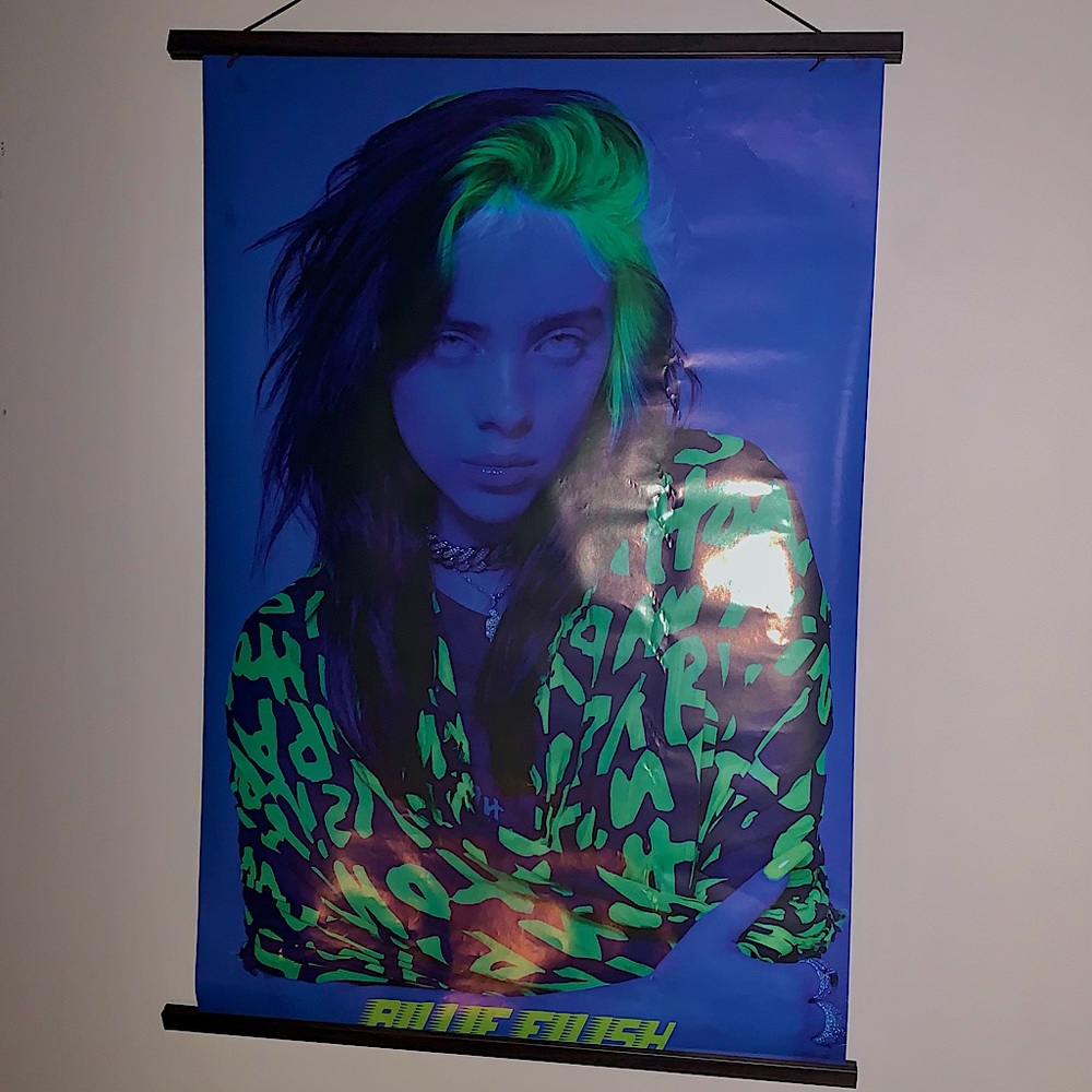 💙24/36 billie eillish poster 💙